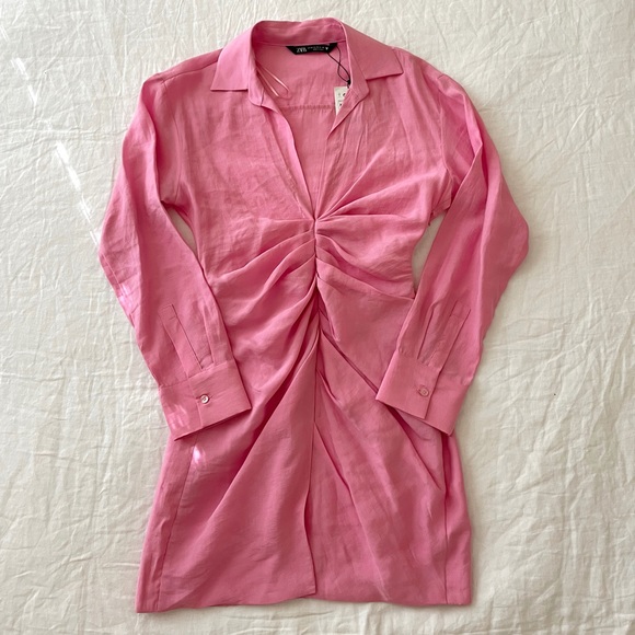 Zara Dresses & Skirts - ZARA mini shirt dress